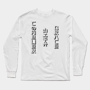 Conquer with Grace - Japanese Long Sleeve T-Shirt